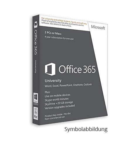 Office 365 University mit Studentenrabatt