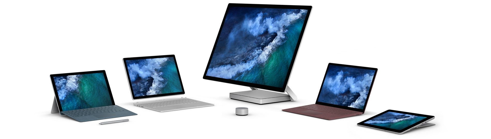 Die Surface Familie im Überblick