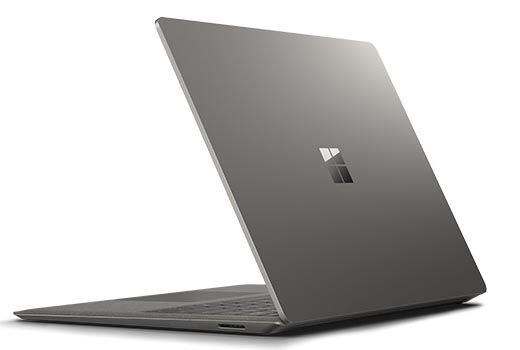 Surface Laptop in der Farbe Graphit Gold